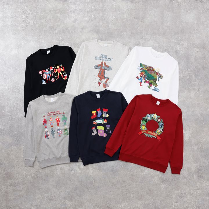 「マーベル」ランダムスウェット