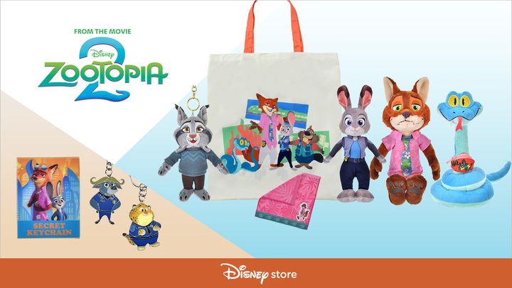 ディズニーストア 映画『ズートピア２』コレクション「Disney ZOOTOPIA2」