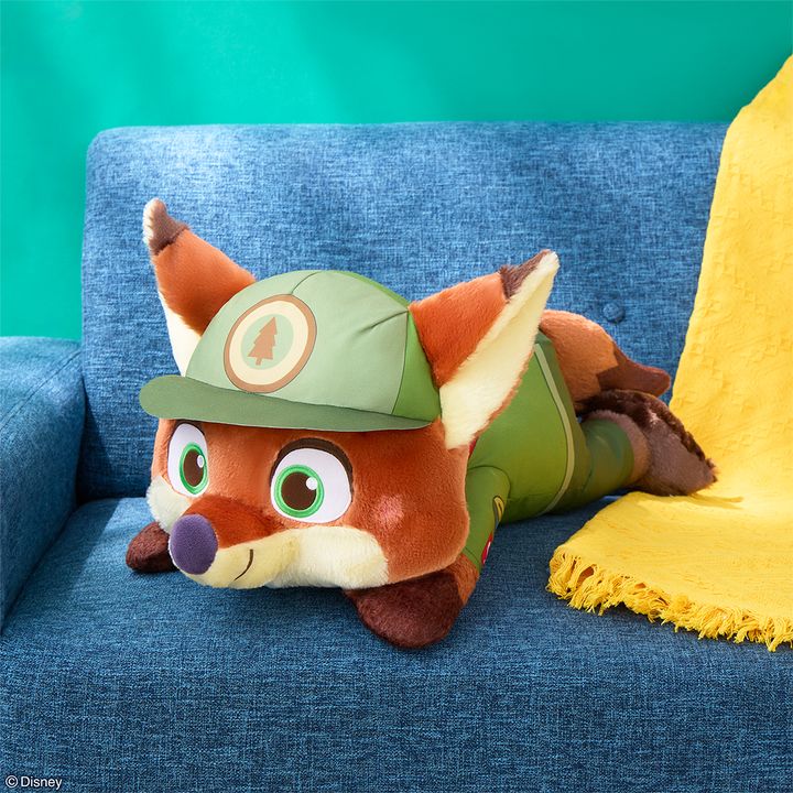 ズートピア 赤いほっぺ 寝そべり スーパーラージキッズぬいぐるみ “ニック・ワイルド”