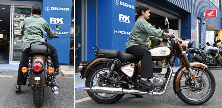 モトフィールド・ドッカーズ東京本店にてROYAL ENFIELD TOKYO BAY発進！