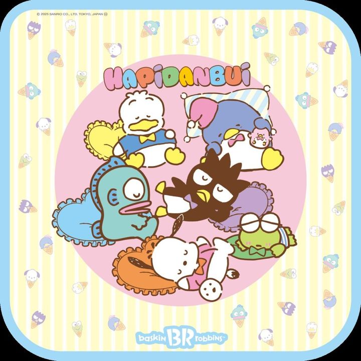 B‐R サーティワン アイスクリームは、サンリオとコラボしたアイスの詰め合わせ「はぴだんぶい パレット6」を9月12日に発売します。価格は税込み4000円です。