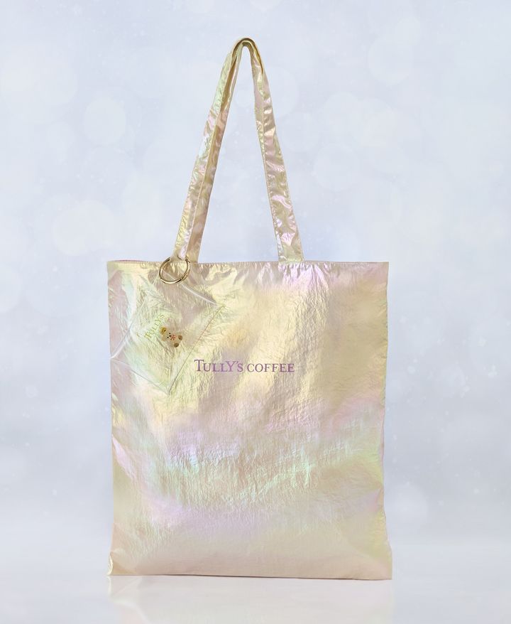 ベアフルポーチ付きオーロラECOバッグ