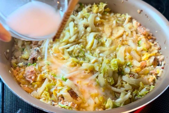 「さば缶de麻婆白菜」