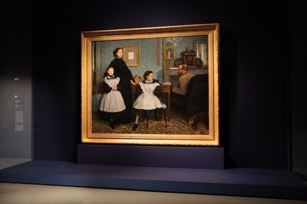初来日となったエドガー・ドガ《家族の肖像（ベレッリ家）》 