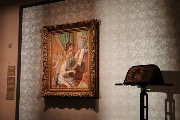 ピエール=オーギュスト・ルノワール《ピアノを弾く少女たち》