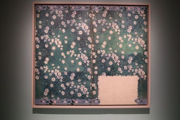 ギュスターヴ・カイユボット《ヒナギクの花壇》