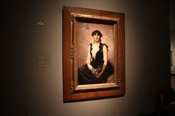 エドゥアール・ドゥバ＝ポンサン《エドゥアール・ドゥバ＝ポンサン夫人》