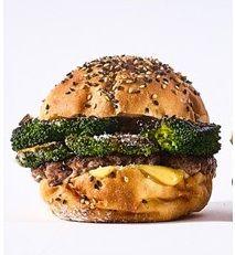 ブロッコリーチーズバーガー