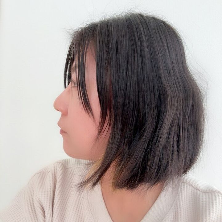 3COINS「ヒートヘアブラシ」使用前