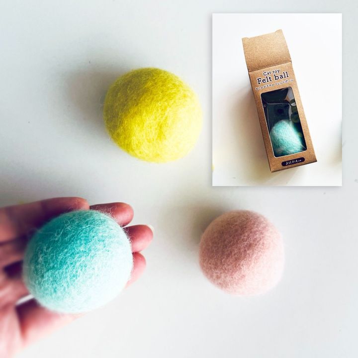 手乗りトナカイ【100均フェルトボール簡単Xmas工作】