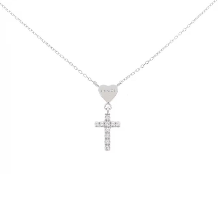グッチのクロスネックレス