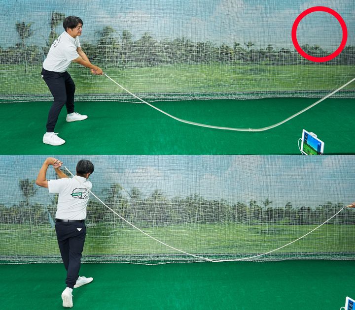 プロのような直進性の高い“強弾道”で飛ばすには!? 秘密は切り返しにあり