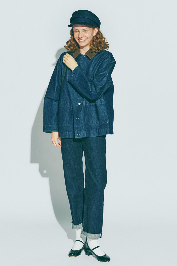 デニム × デニムのワークなスタイルのシューズはレディに決めて【本日のFUDGE GIRL-11月27日】