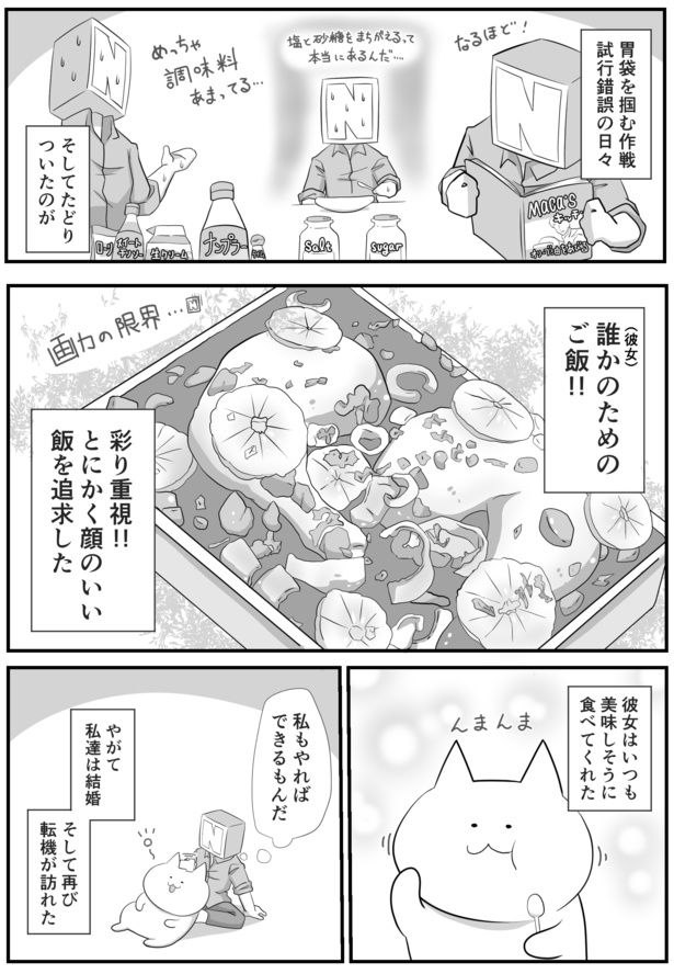 がんばれ私 きらきら道中 私が料理を始めた理由05 画像提供：(C)パパ頭