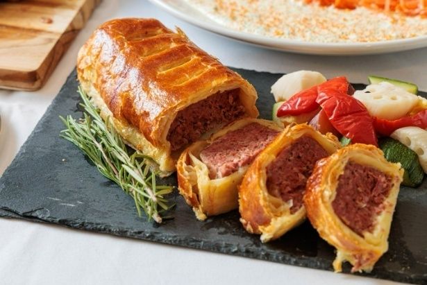 ミートローフのパイ包み焼