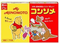 「味の素 KK コンソメ」固形21個入箱 ディズニーPKG デザイン03