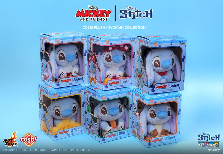 コスビ・ぬいぐるみキーチェーン「スティッチ：ファンシネーション」パッケージ