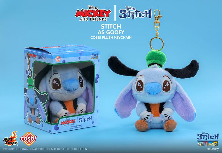 コスビ・ぬいぐるみキーチェーン「スティッチ：ファンシネーション」グーフィー
