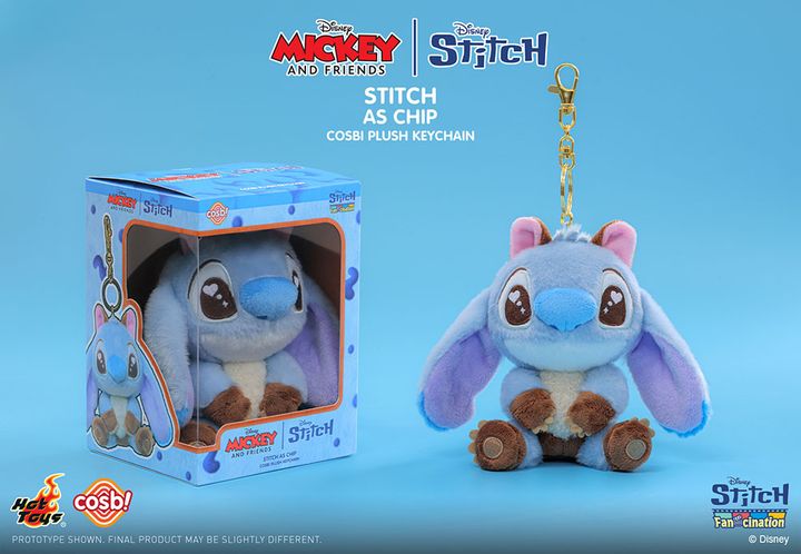 コスビ・ぬいぐるみキーチェーン「スティッチ：ファンシネーション」チップ