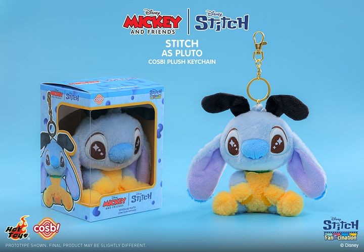 コスビ・ぬいぐるみキーチェーン「スティッチ：ファンシネーション」プルート