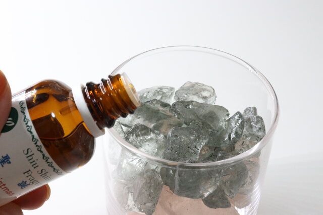 インテリアガラスストーン アロマ