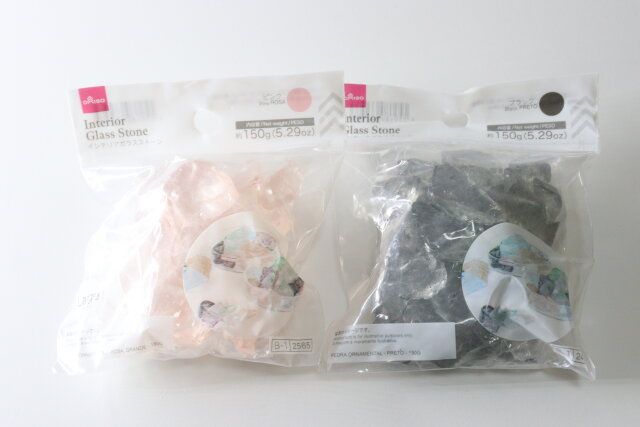 インテリアガラスストーン パッケージ