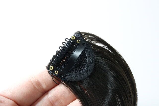 前髪ウィッグ（ベーシックカラー） クリップ