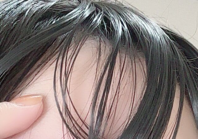 前髪ウィッグ（ベーシックカラー） 使用例