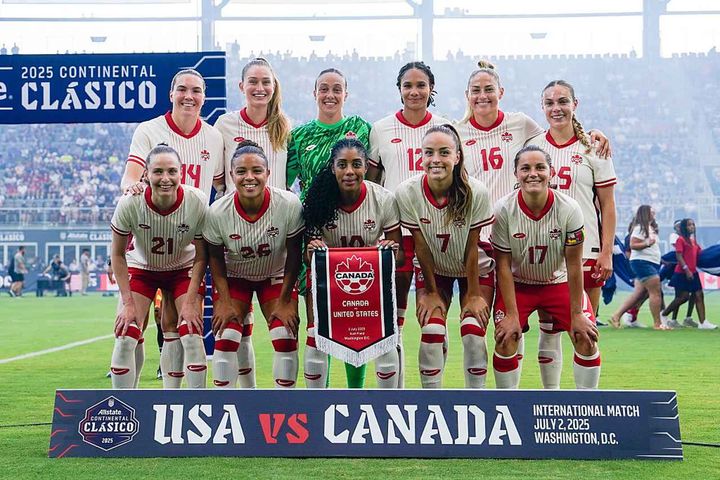画像: カナダ女子代表 (C)Getty Images