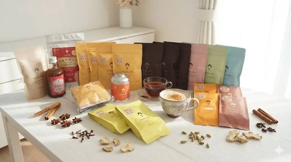 チャイ専門店「モクシャチャイ中目黒」から、新春に向けたお得な「福袋2026」発売！