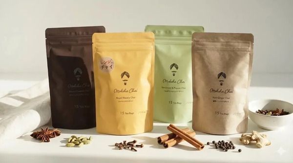 チャイ専門店「モクシャチャイ中目黒」から、新春に向けたお得な「福袋2026」発売！