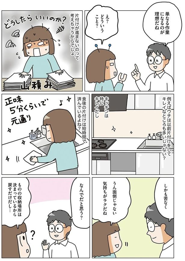 キッチンは特にキレイだし （C）くぼこまき／オーバーラップ