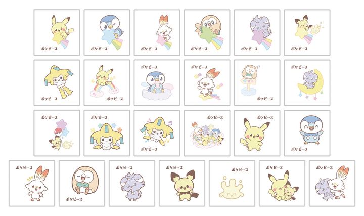ポケピース特製シール