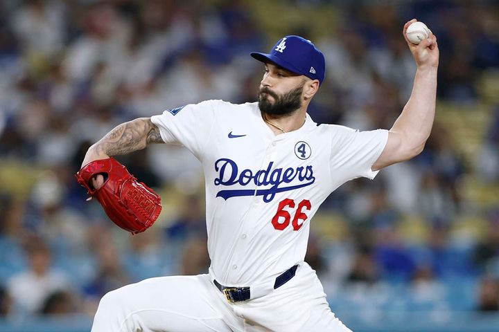 ドジャースのタナー・スコット（C）Getty Images