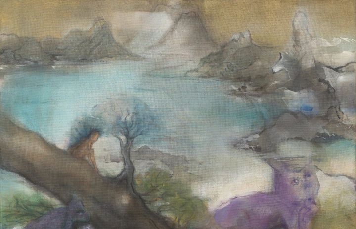 イケムラレイコ《始原I》2014-2017年、ポーラ美術館 ©Leiko Ikemura