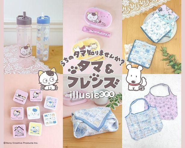 「illusie300」と「タマ＆フレンズ」がコラボ！