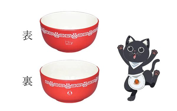 TVアニメ『ラーメン赤猫』と喜多方ラーメンの河京がコラボした、ラーメンセット発売！