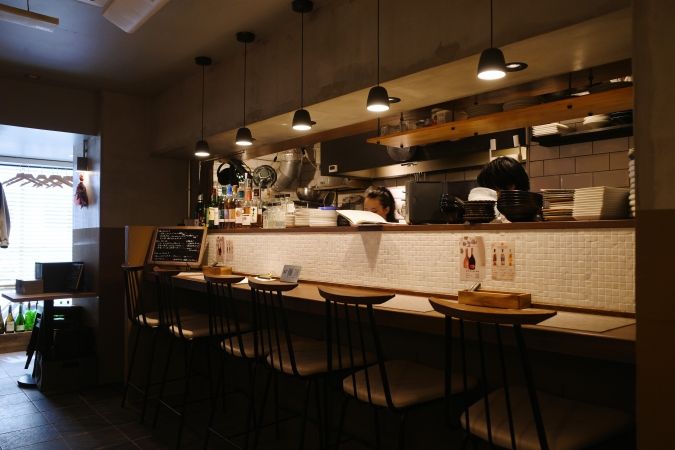 ワイン食堂Vin-Vie 店内