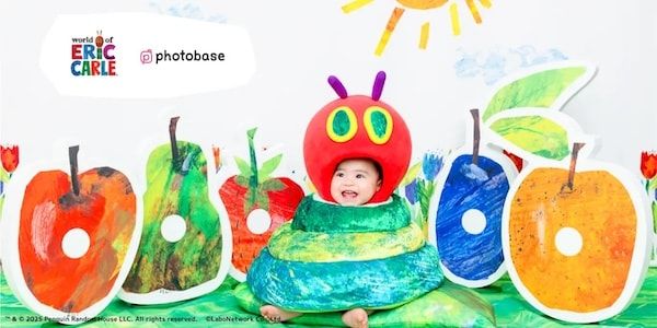 【福岡県福岡市】人気絵本『はらぺこあおむし』の世界を楽しめる撮影会を開催！親子で特別な1日を