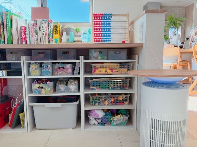 おもちゃや学習品の収納