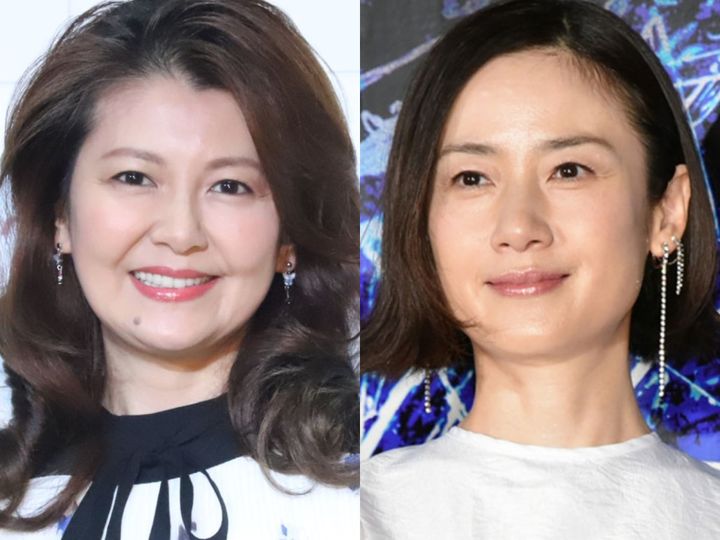 （左から）南野陽子、原田知世 クランクイン！ width=