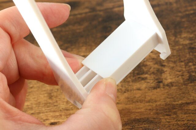 ダイソー 水切りスタンド サイズ調整