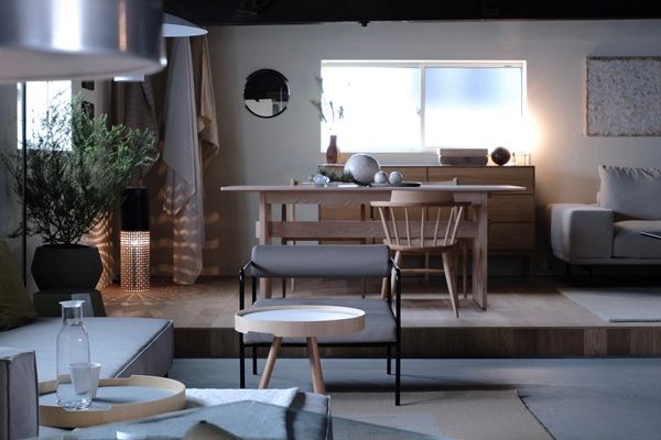 京都のインテリアショップOusiaで佐賀発家具ブランドARIAKEの関西初ポップアップ開催