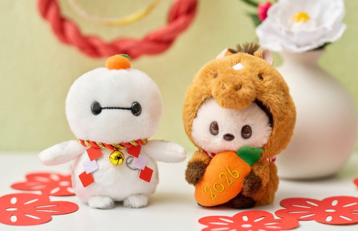  「うるぽちゃちゃん」からお正月仕様のぬいぐるみが登場