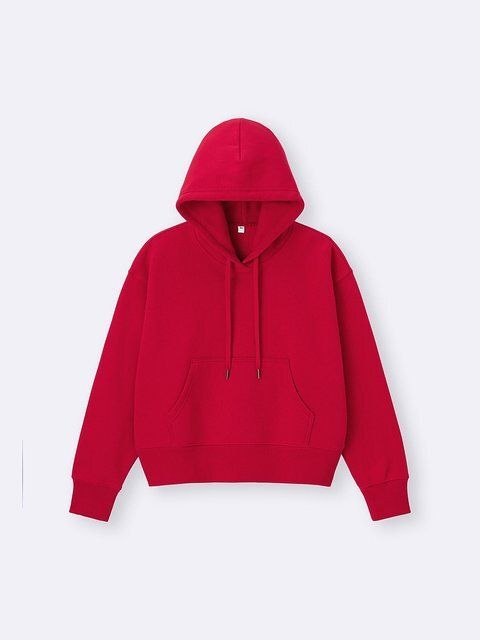 GUのヘビーウェイトスウェットショートパーカ