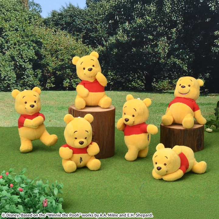 くまのプーさん マスコット いろいろポーズ