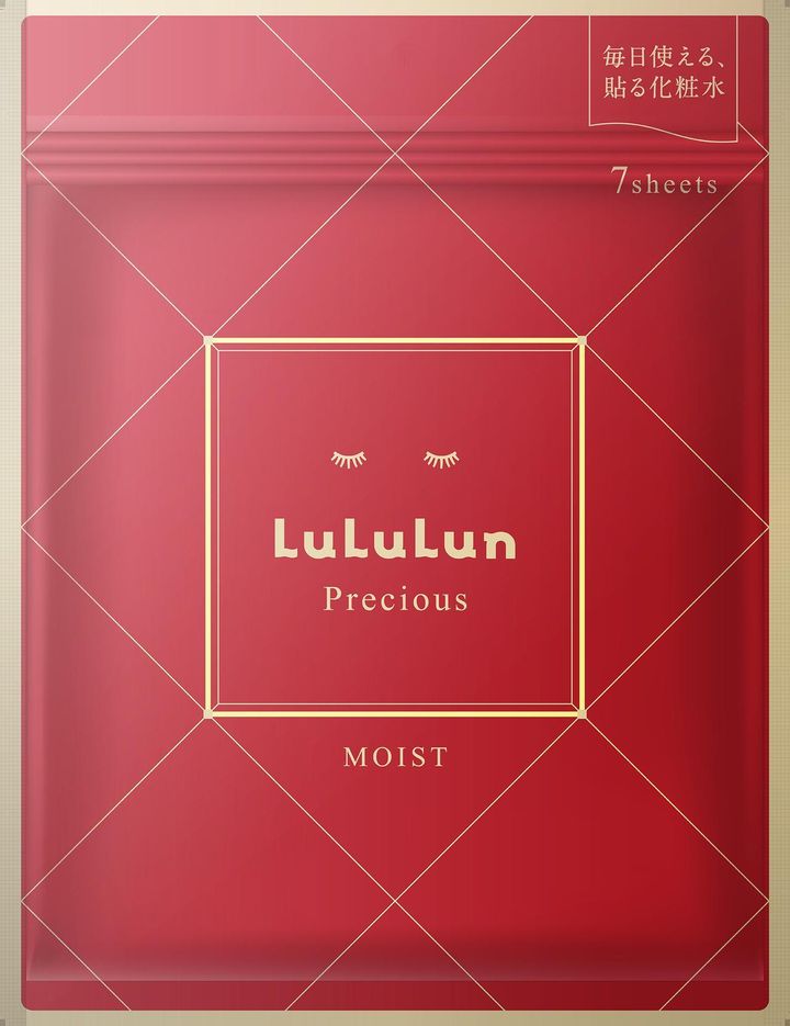 画像: 「ルルルンプレシャスRED（三層保湿）」7枚入￥583、32枚入￥1,980 出典：ルルルン