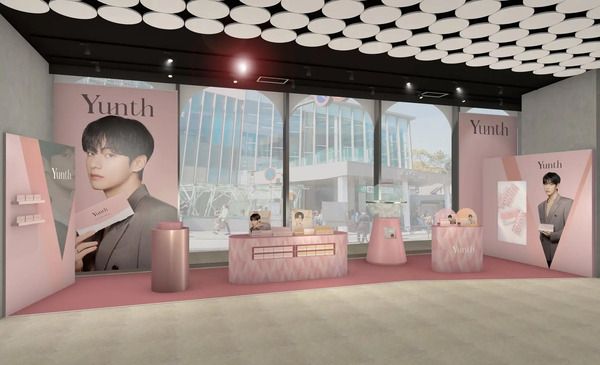 【東京都渋谷区】＠cosme TOKYOで「Yunth」ポップアップストア開催！目印はBTS・Vの巨大ビジュアル