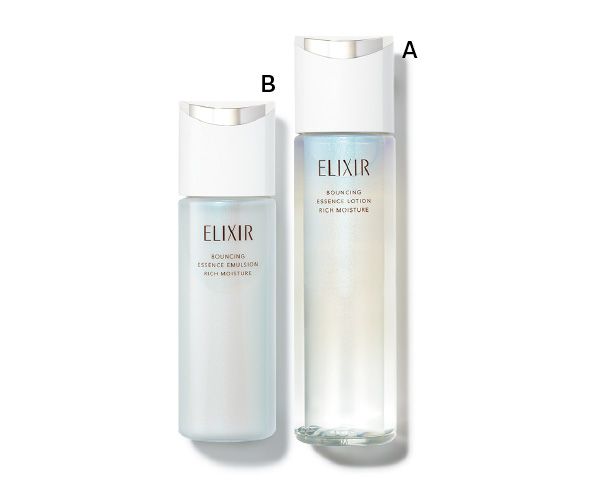 【A】リフトモイスト エマルジョン みずみずしい タイプ ba、リフトモイスト エマルジョン しっとりタイプ ba 【B】リフトモイスト ローション みずみずしい タイプ ba、リフトモイスト ローション しっとりタイプ ba