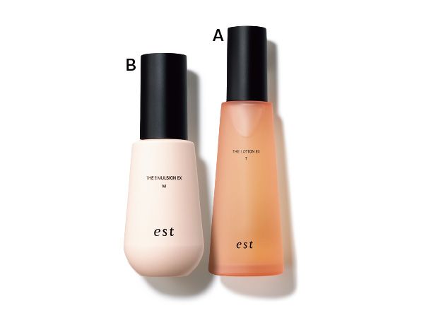 【A】ザ エマルジョン EX 【B】ザ ローション EX